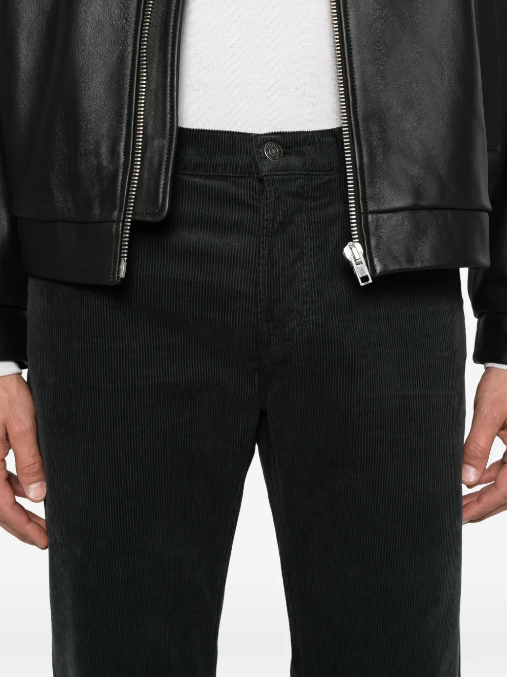 TOM FORD Ribfluwelen jeans Grijs