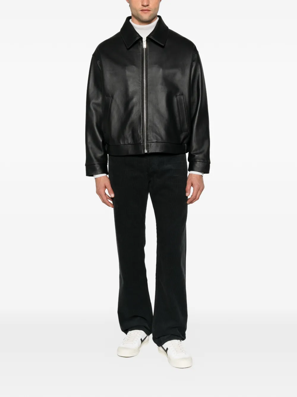 TOM FORD Ribfluwelen jeans Grijs