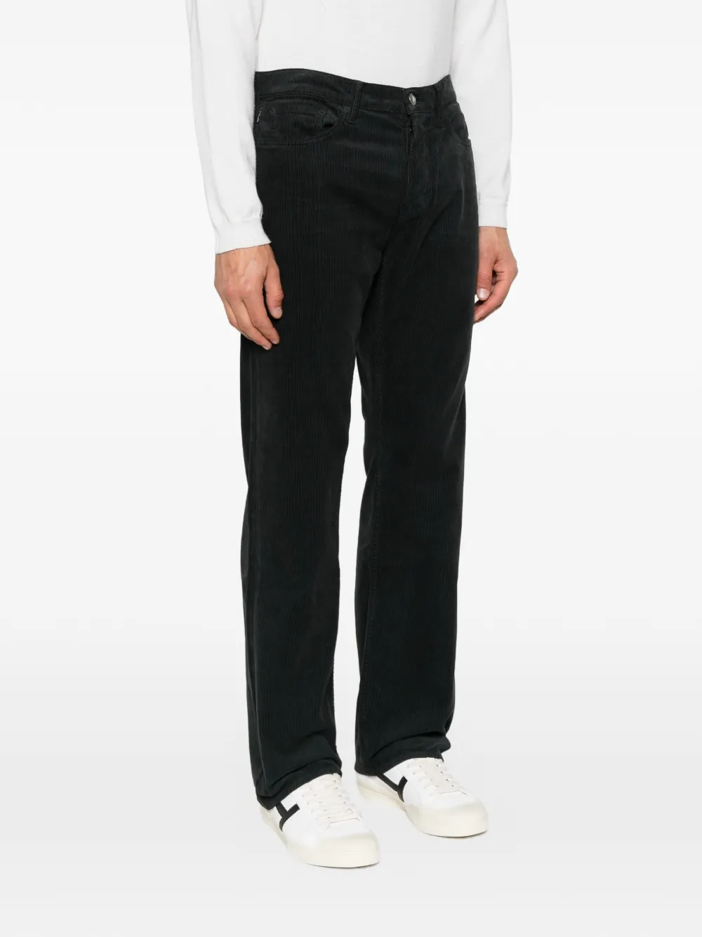 TOM FORD Ribfluwelen jeans Grijs