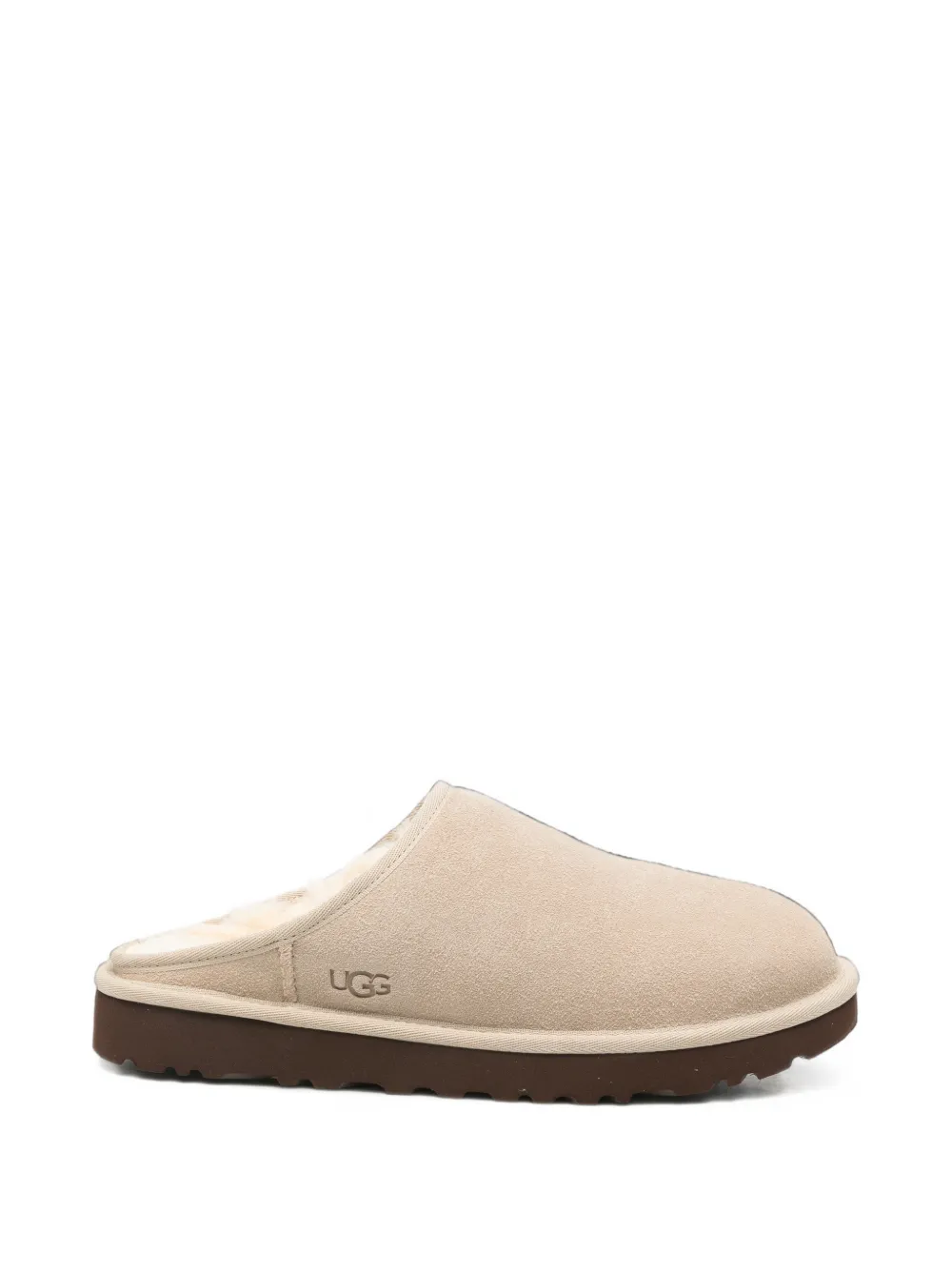 UGG logo-debossed suede slippers