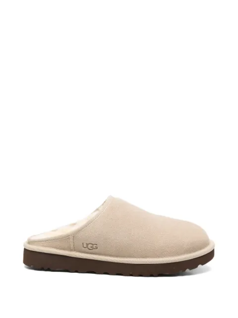 UGG logo-debossed suede slippers