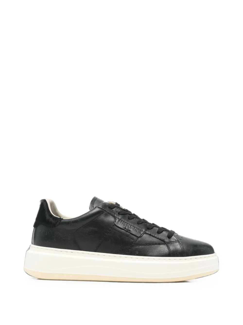 Woolrich leather panelled sneakers