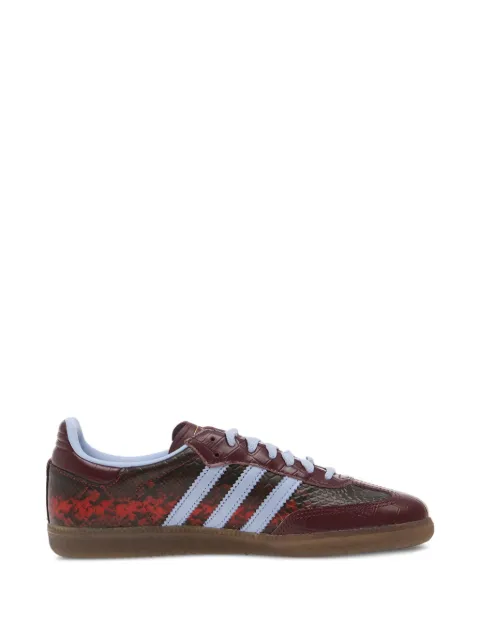 adidas crocodile-effect snakeskin-print sneakers