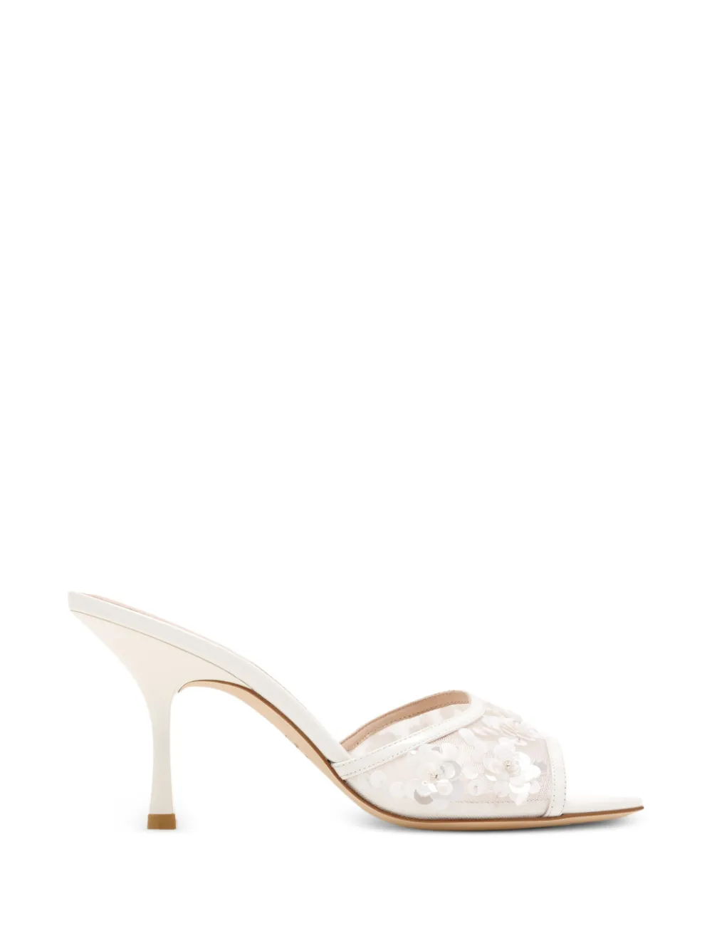 Stuart Weitzman Montrose sequin-embellished mesh sandals · 39