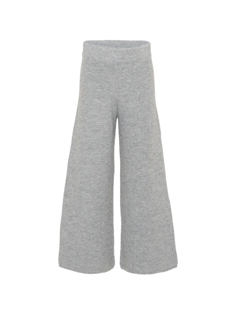 Stella McCartney Kids knitted palazzo trousers - Grigio