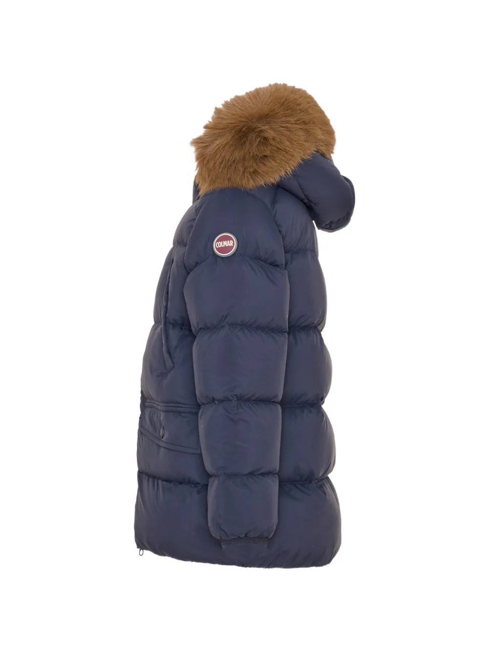 Colmar Kids Jack met bont afwerking Blauw