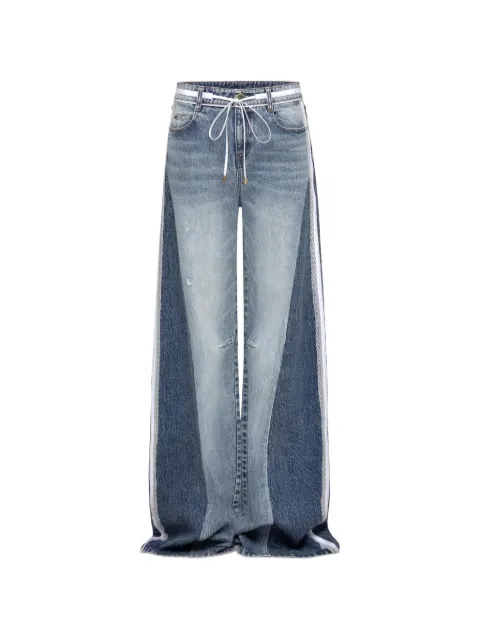 Hellessy Tay panelled drawstring jeans