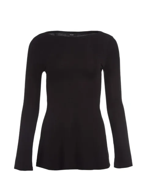 THE PARK Evelyn boat-neck long-sleeved T-shirt