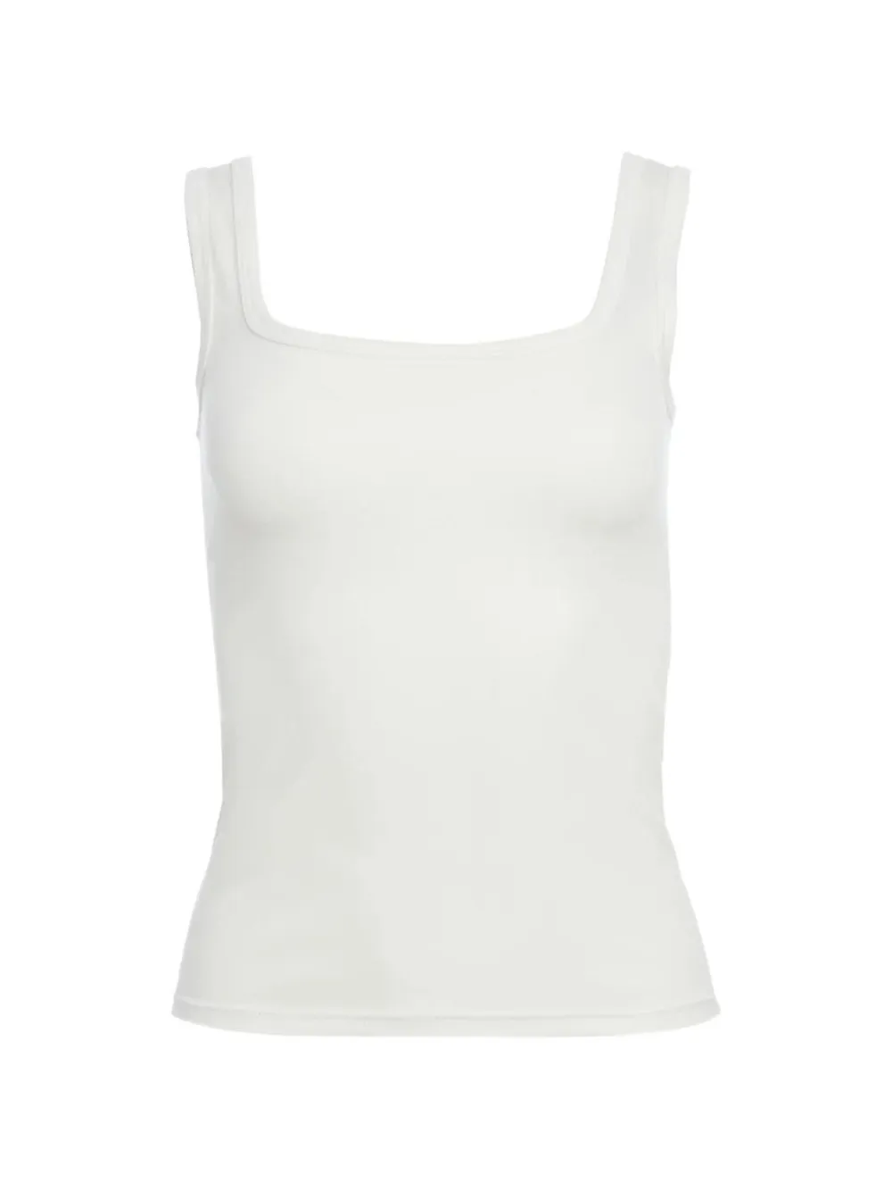 THE PARK Sawyer ribbed square-neck tank top