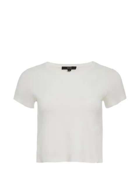 THE PARK Corrie logo-embroidered cropped t-shirt