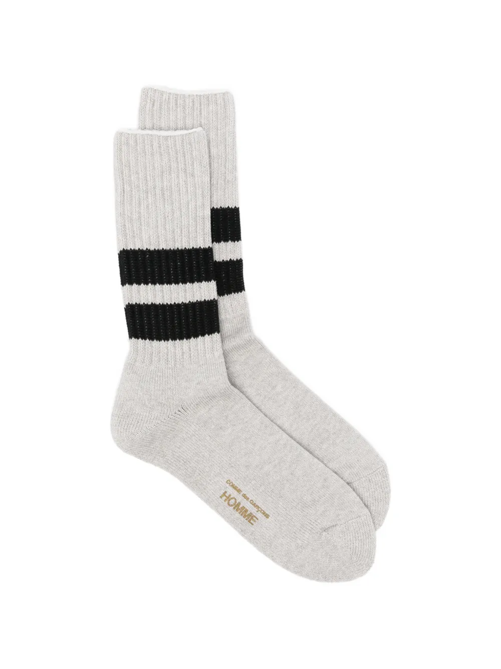 Comme des Garçons Homme Calzini a righe - Grigio