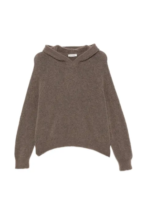 SoSUE Bear knit hoodie