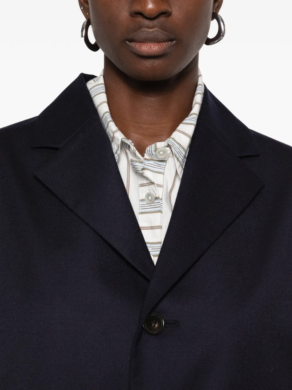Sofie D'hoore Cyrano blazer met gekerfde revers Blauw