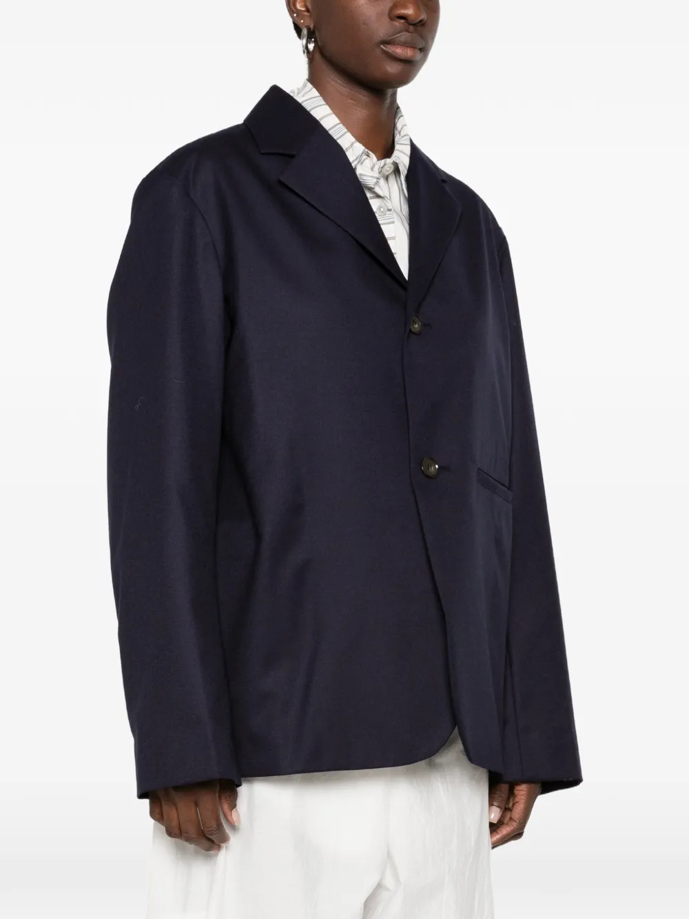 Sofie D'hoore Cyrano blazer met gekerfde revers Blauw