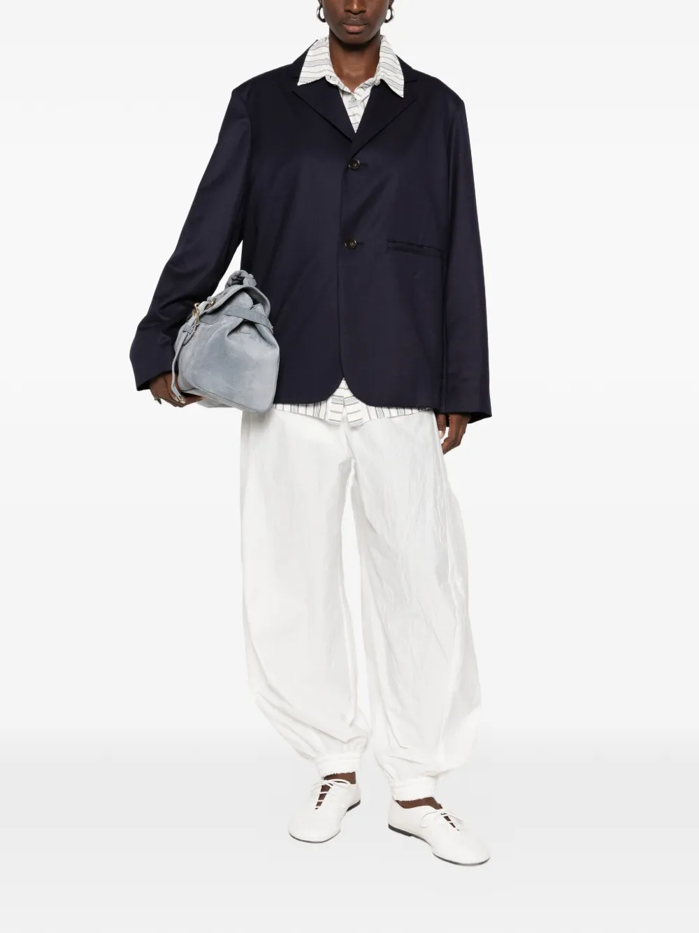 Sofie D'hoore Cyrano blazer met gekerfde revers Blauw