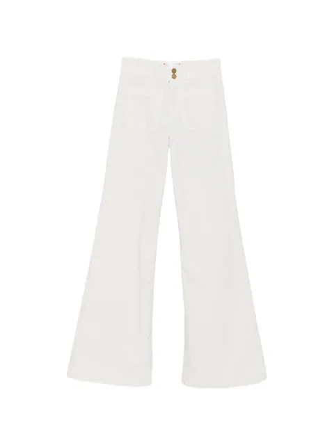 Seafarer Jane corduroy patch-pocket jeans