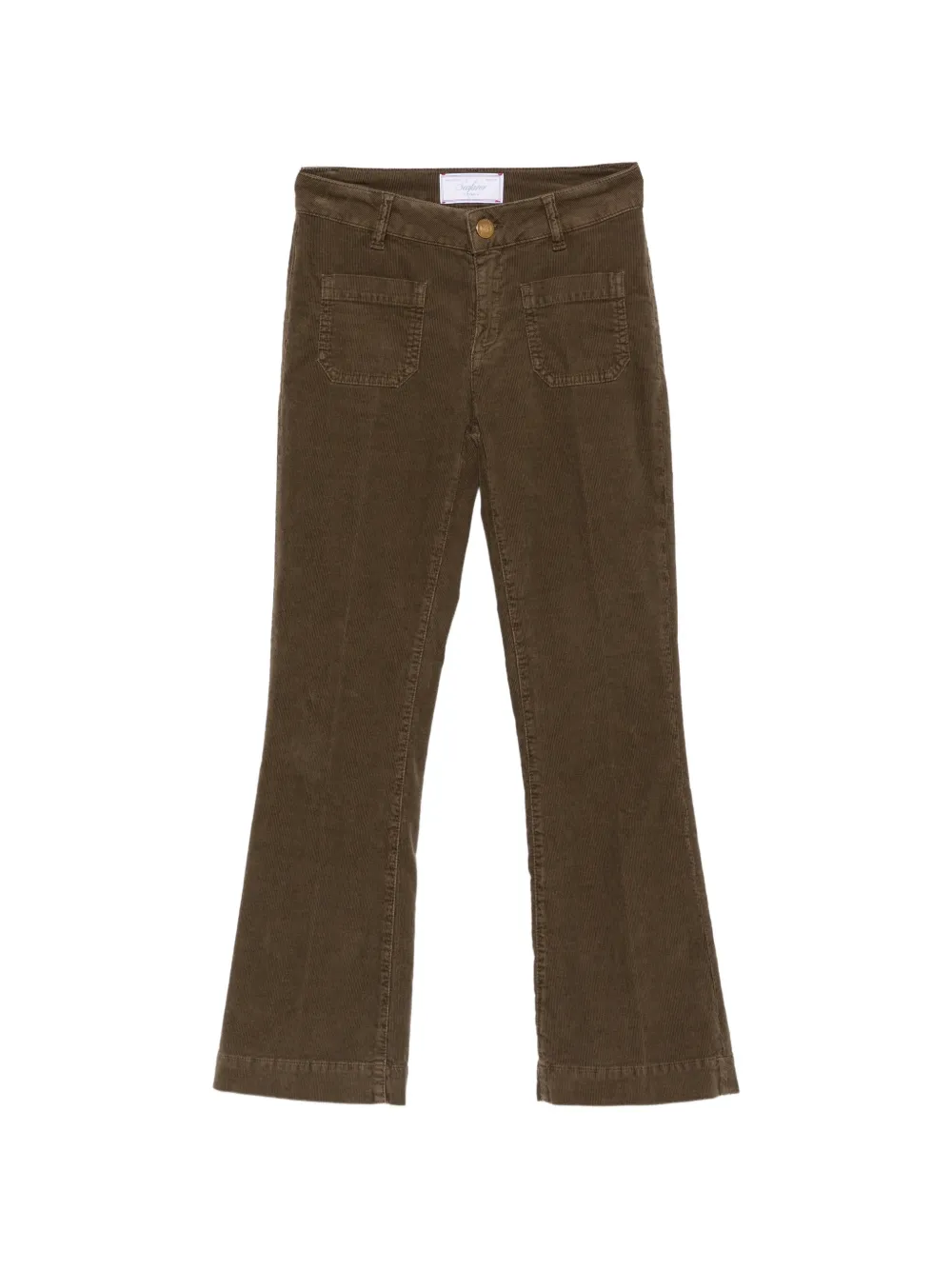 Seafarer corduroy flared trousers