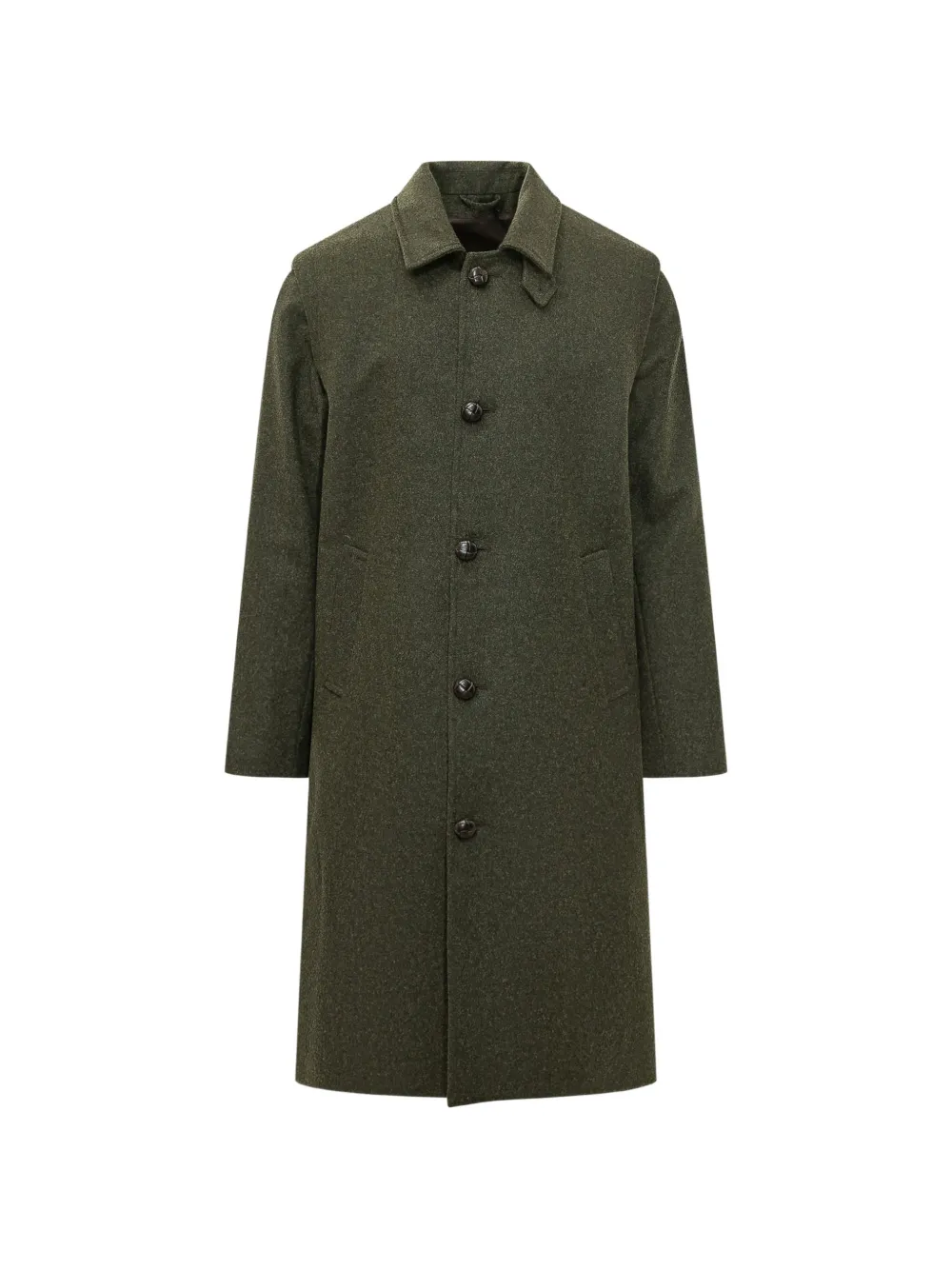 SCHNEIDERS Alexander button-up coat - Verde