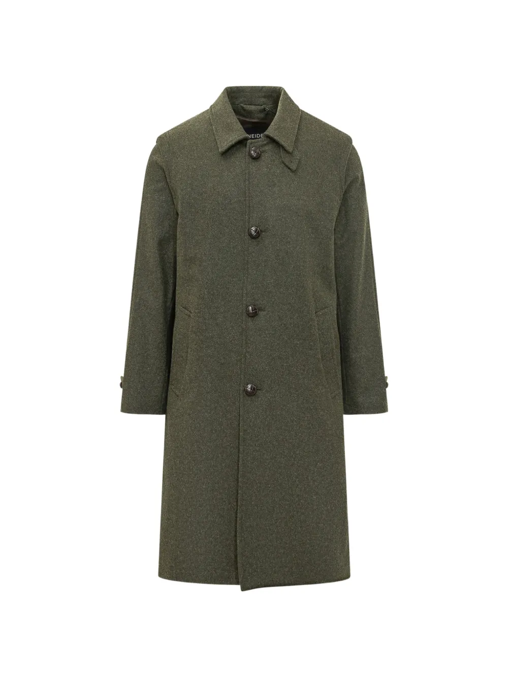 SCHNEIDERS Hubertus button-up coat - Verde