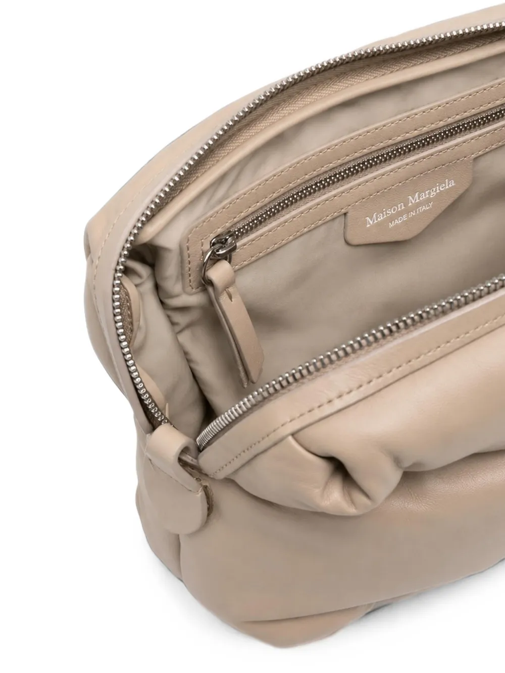 Maison Margiela Glam Slam schoudertas Beige