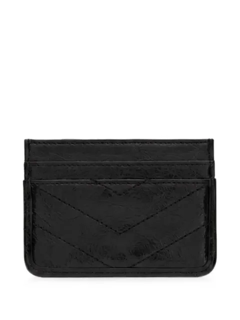 Saint Laurent Niki quilted leather card case