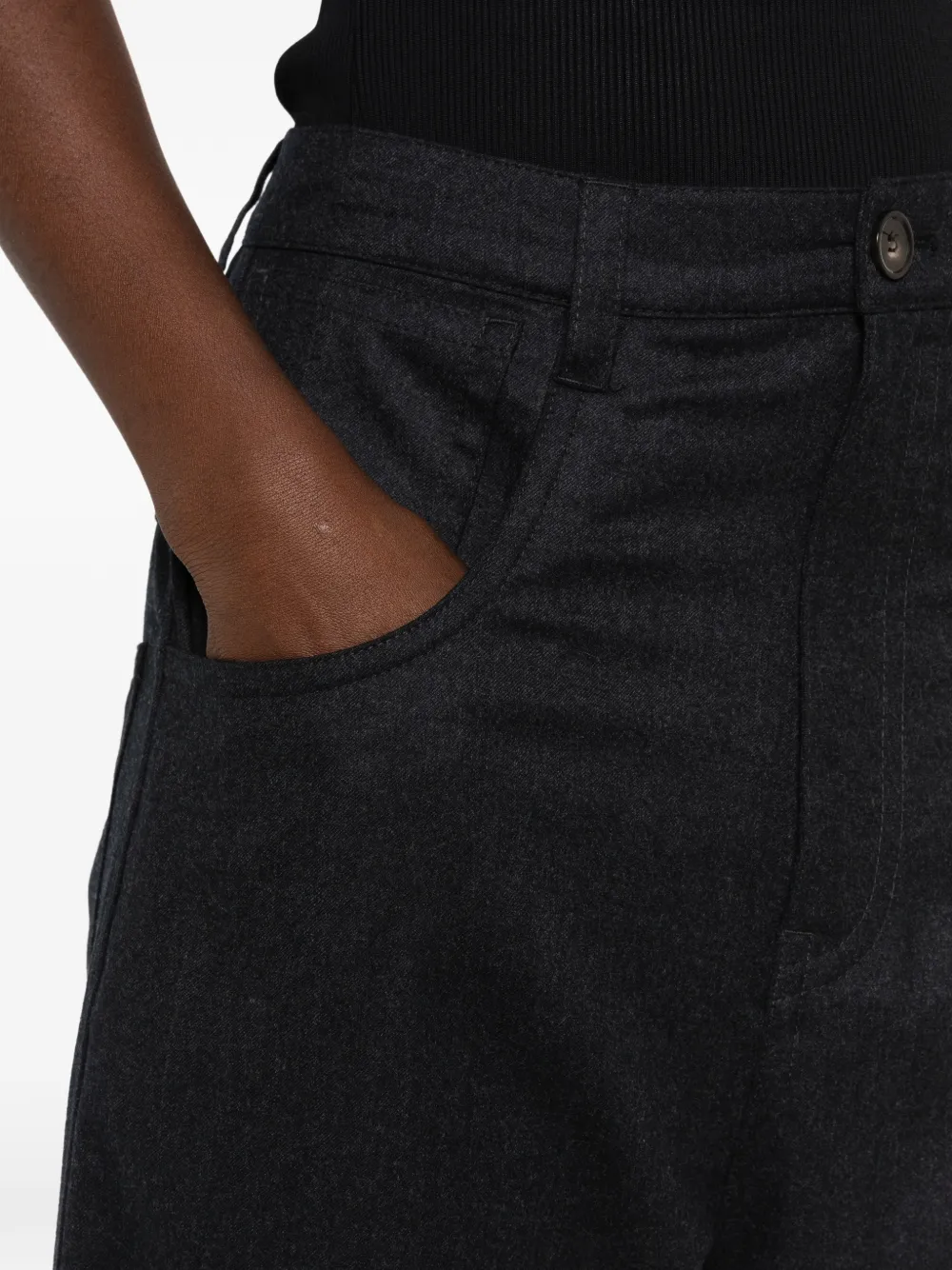Sofie D'hoore Phill wollen broek Grijs