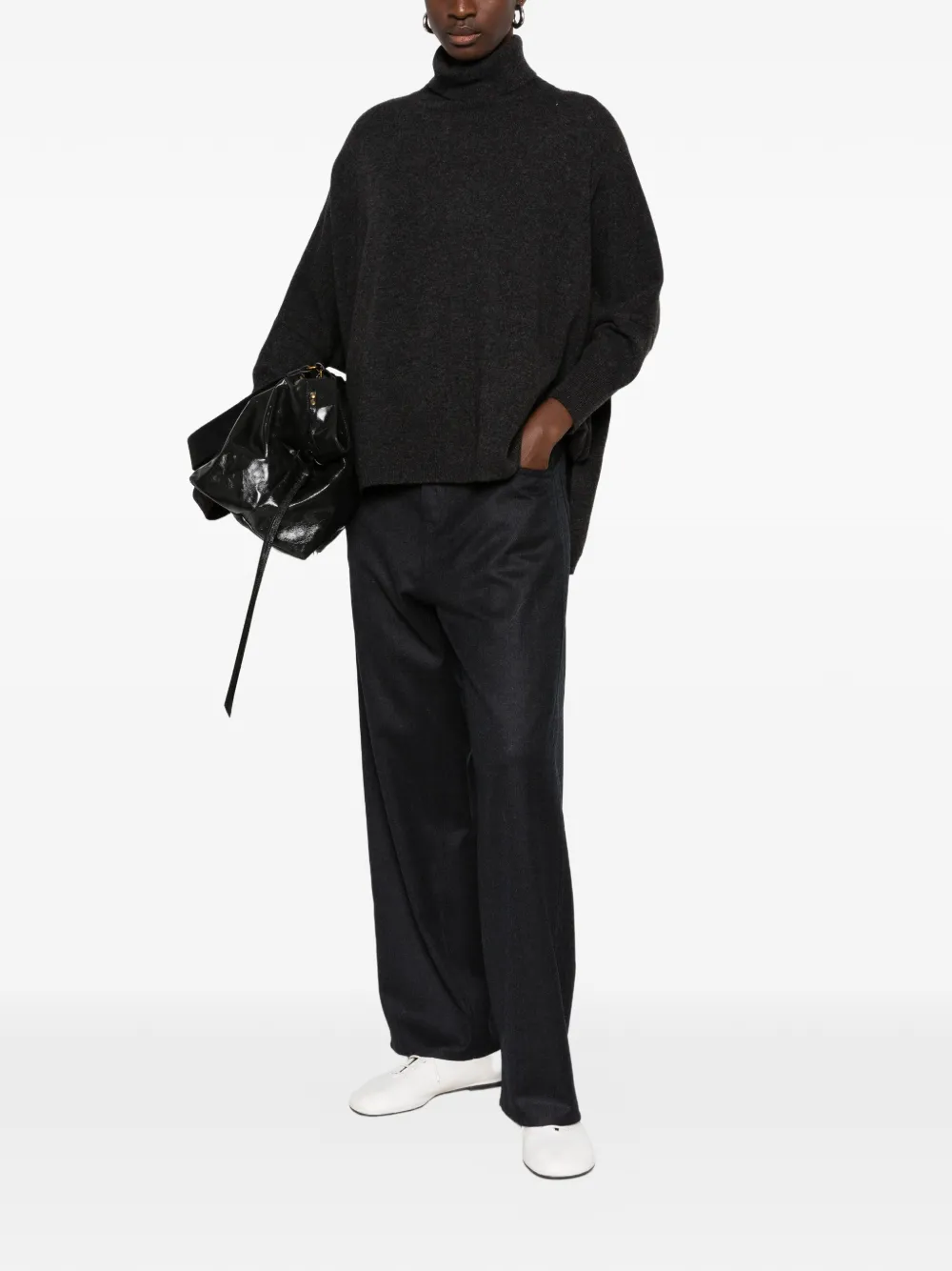 Sofie D'hoore Phill wollen broek Grijs