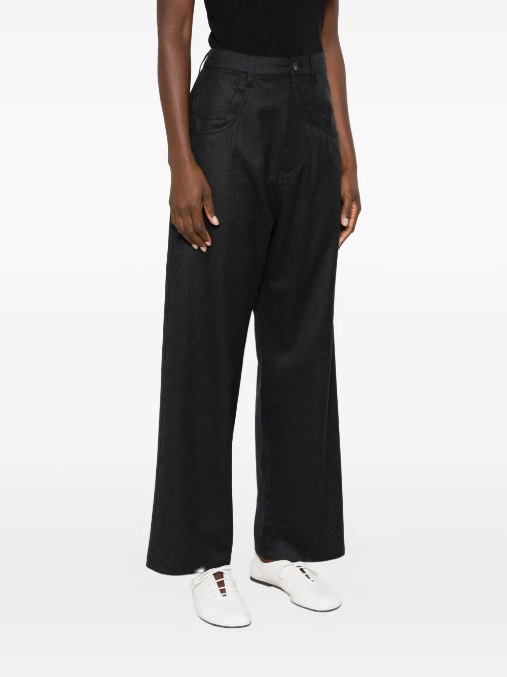 Sofie D'hoore Phill wollen broek Grijs