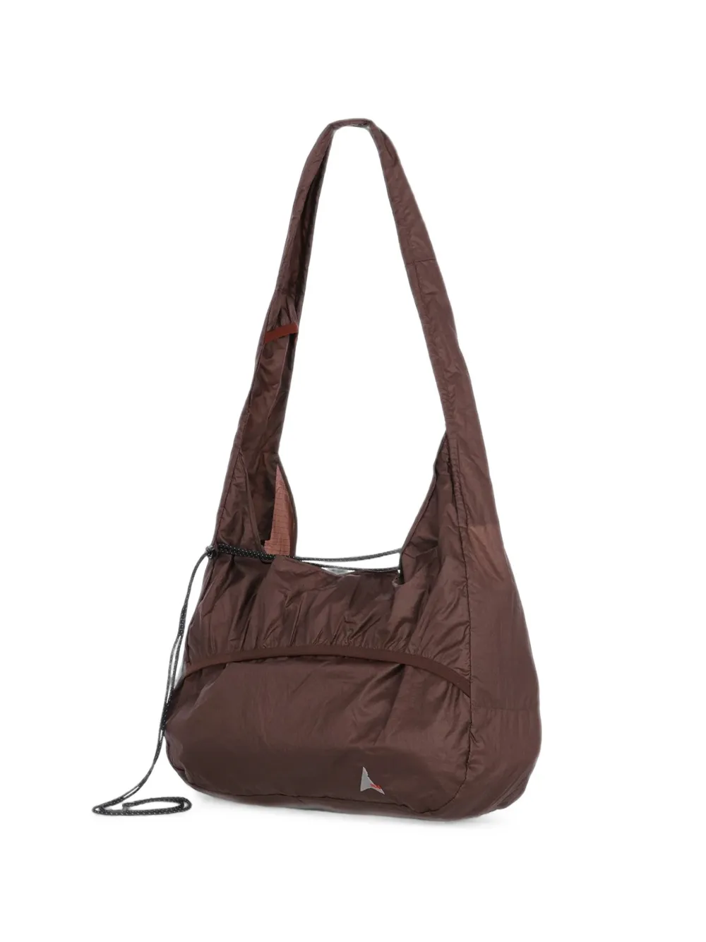 Roa Laki Packable Drawstring Shoulder Bag In Brown
