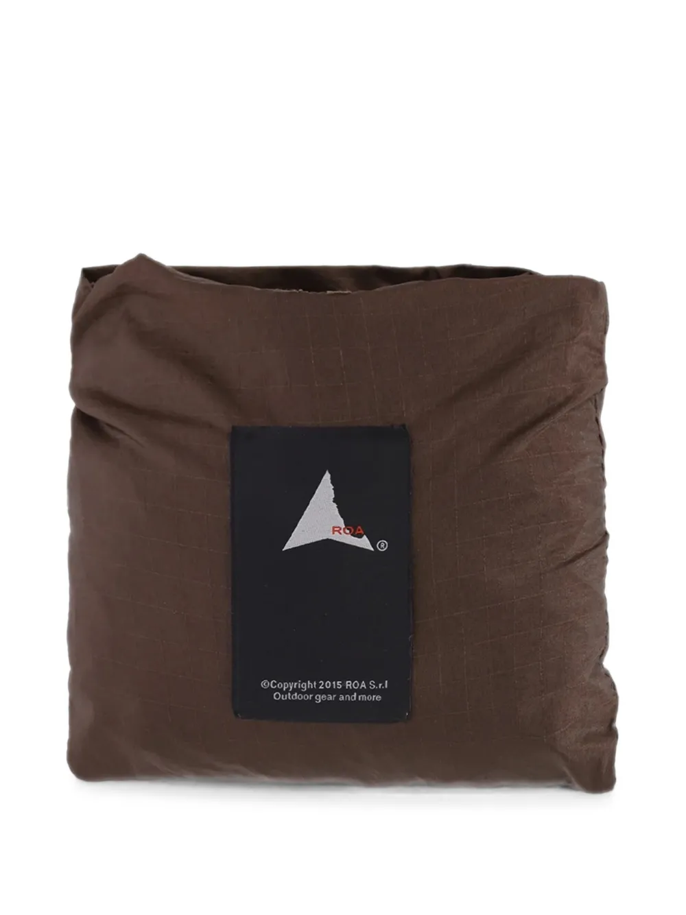 Roa Laki Packable Drawstring Shoulder Bag In Brown