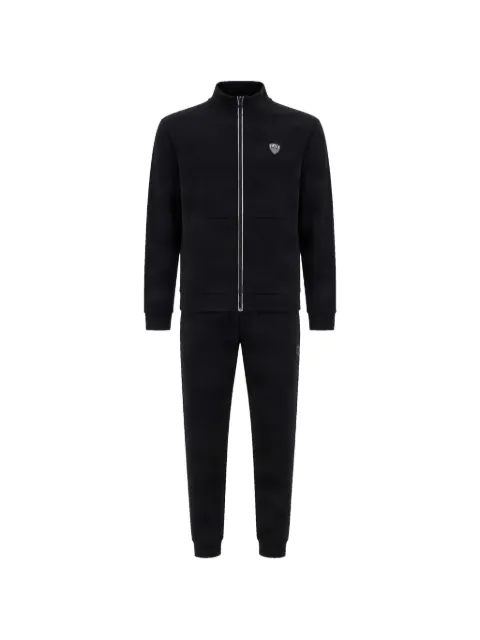 Ea7 Emporio Armani logo-patch tracksuit