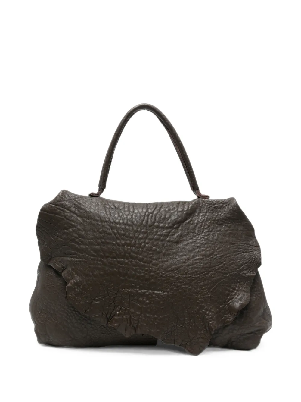 un te' da matti Il Cappellaio Matto leather tote bag