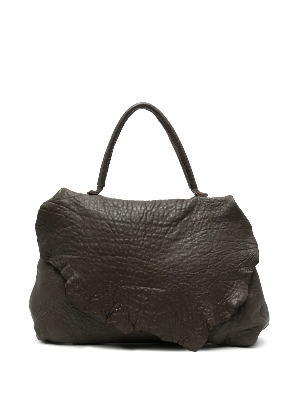 un te' da matti Il Cappellaio Matto leather tote bag