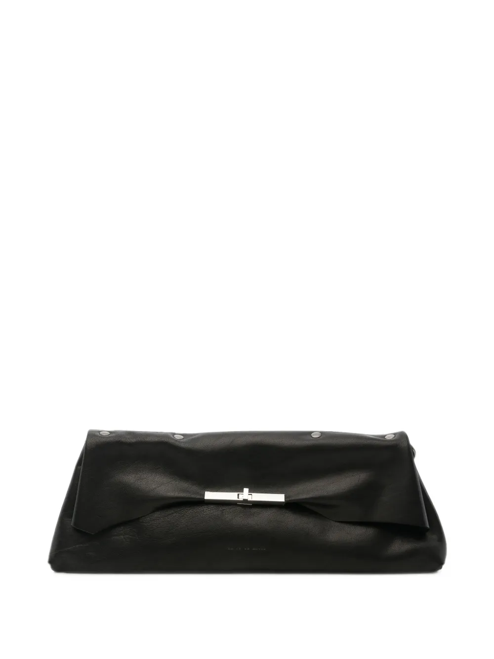 un te' da matti Brucaliffo leather clutch bag