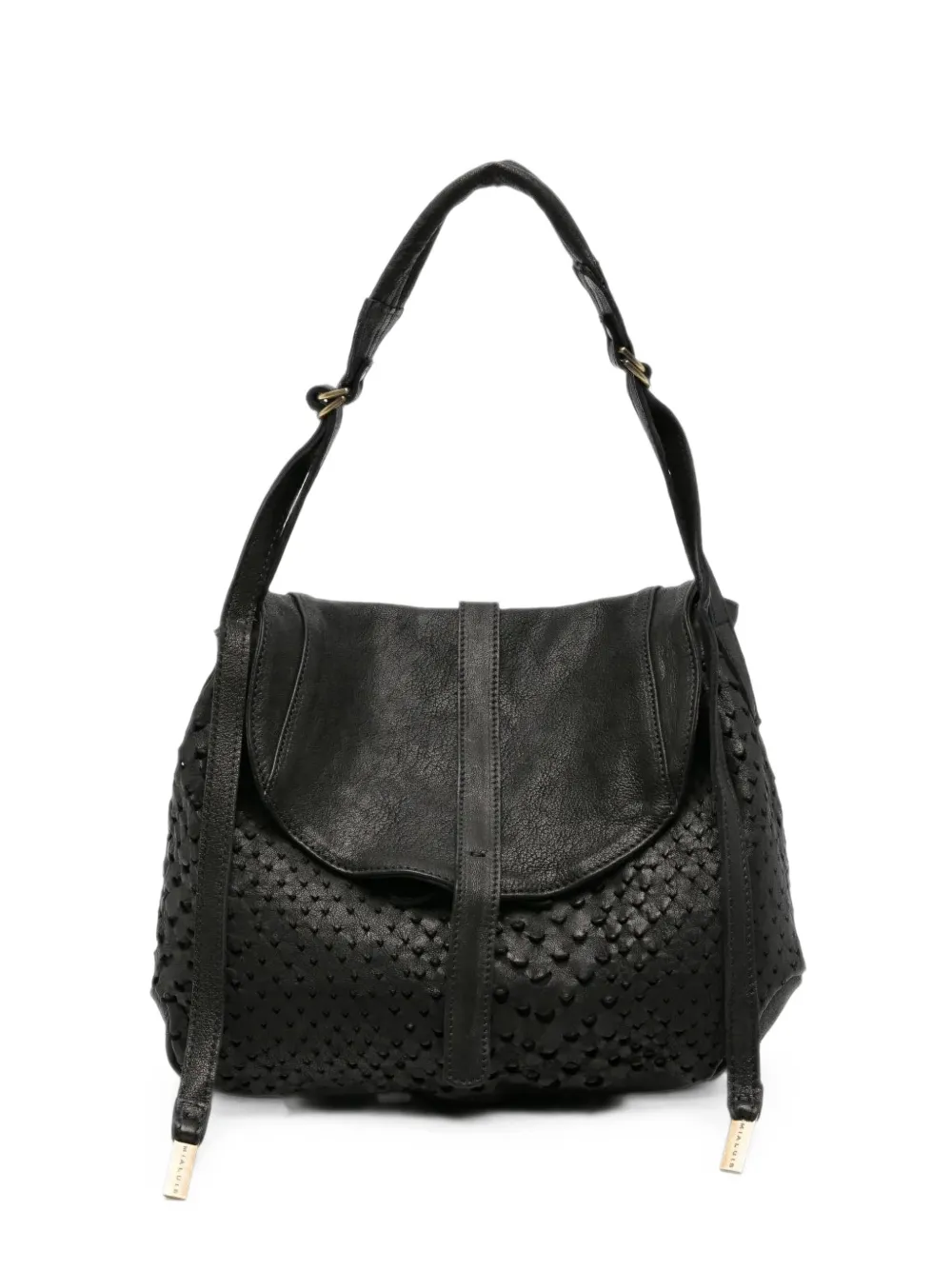Mialuis Do Taipan perforated-leather shoulder bag