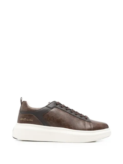 LIU JO logo-print panelled sneakers
