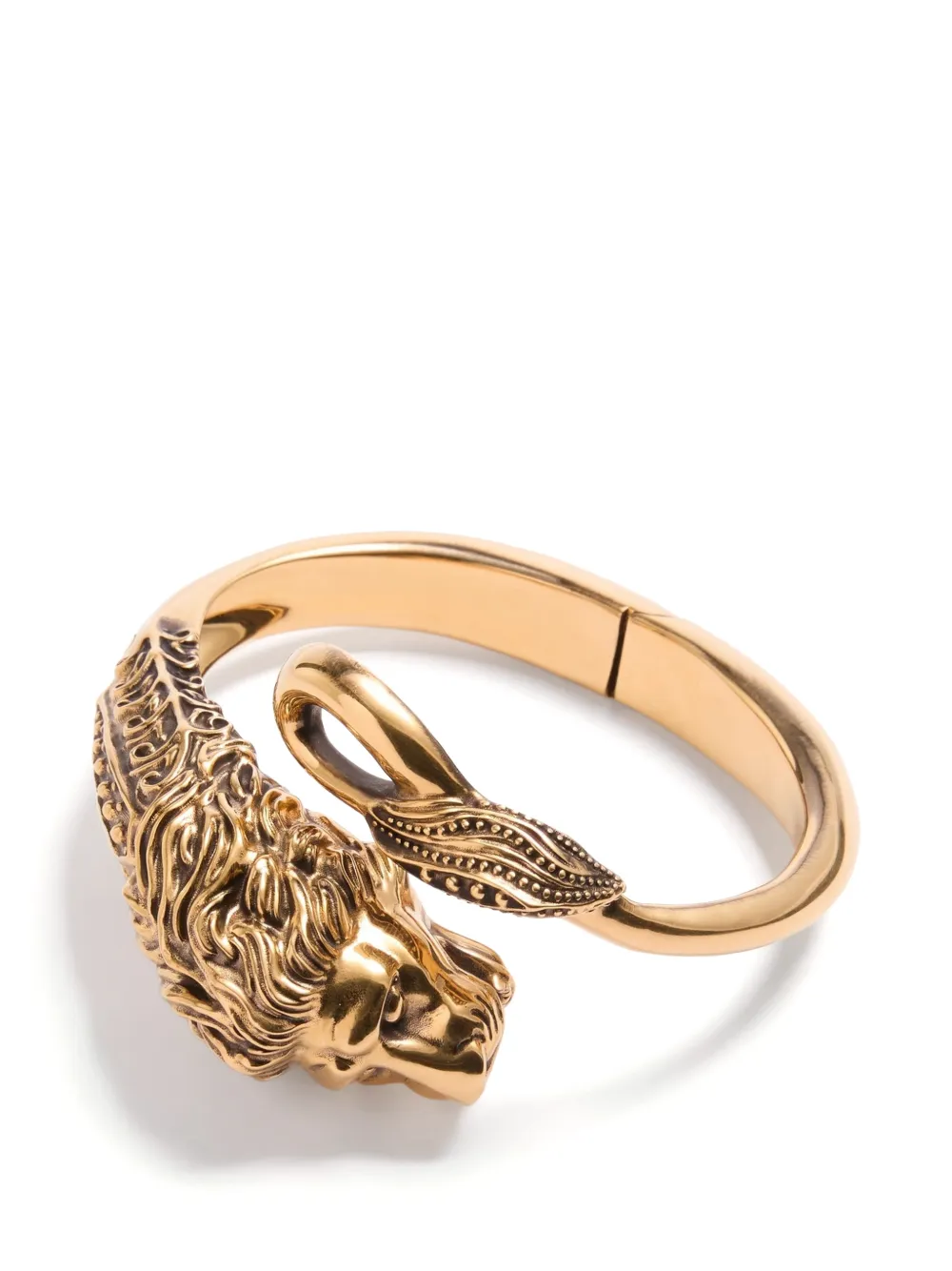 Valentino Garavani rigid metal Zoomorphe bracelet - Oro