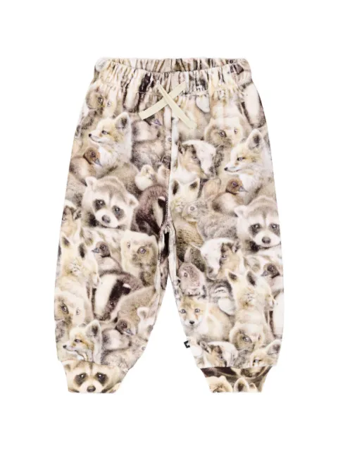 Molo Simeon animal-print track pants