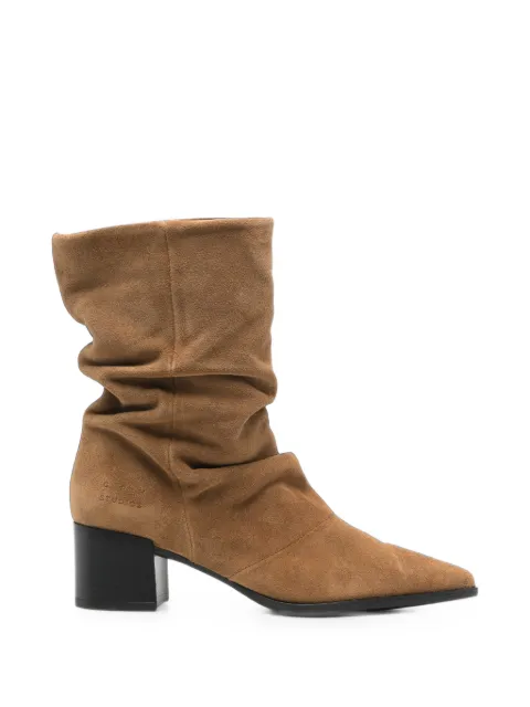 Copenhagen slouchy pointed-toe boots