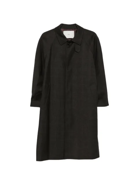 DUNST check-pattern coat