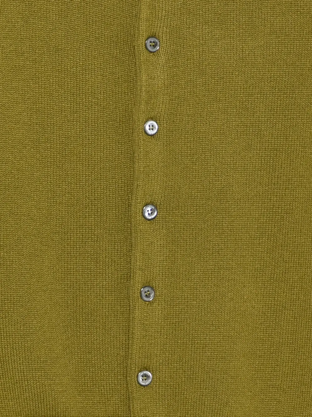 DUNST Gebreid vest met knoopsluiting Groen