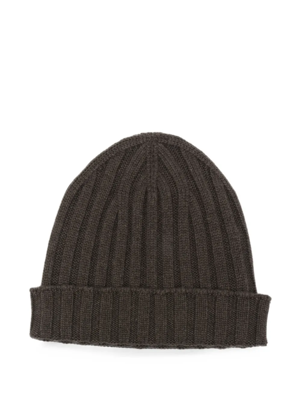 Filippo De Laurentiis ribbed-knit cashmere beanie hat