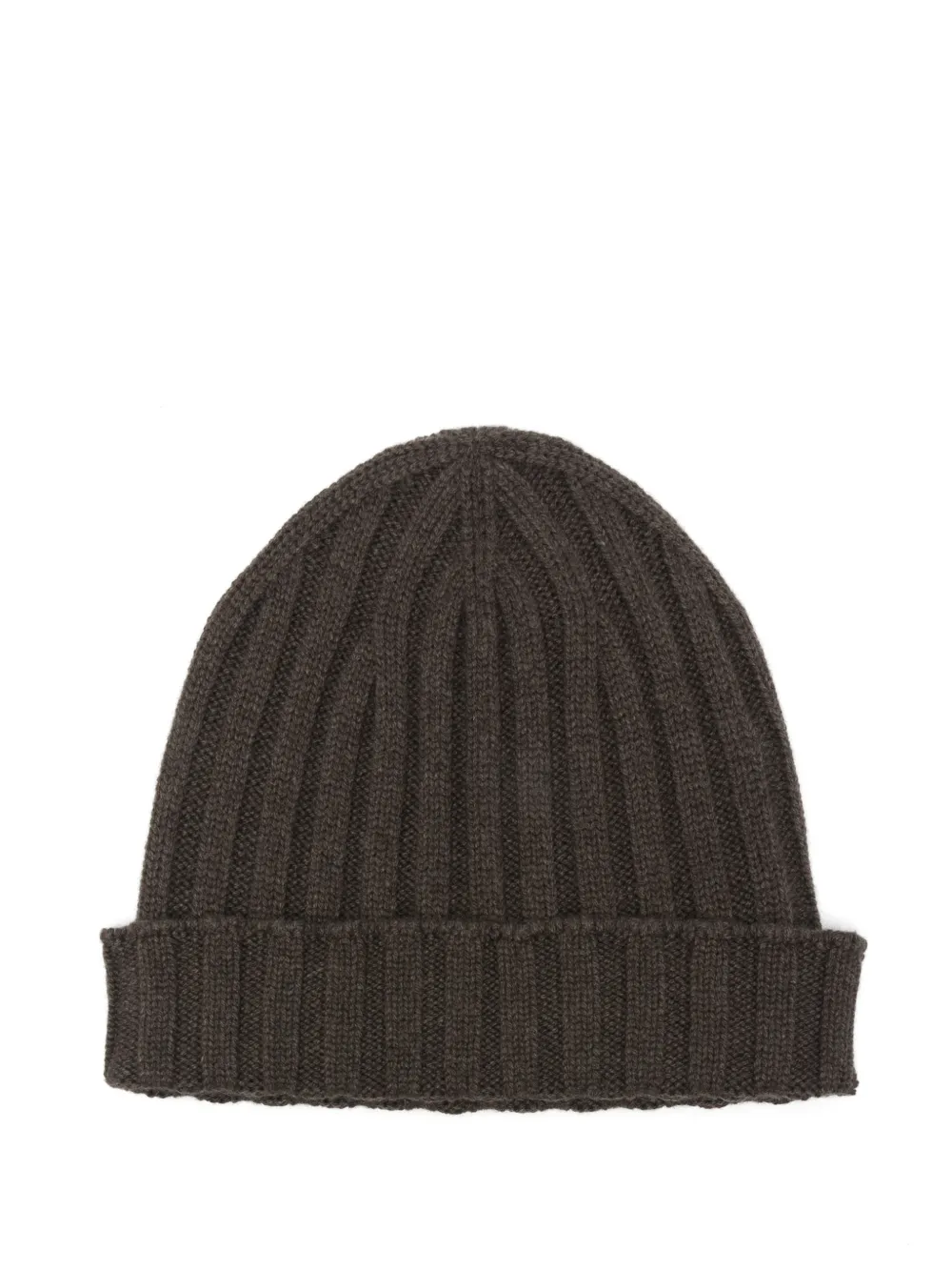 Filippo De Laurentiis ribbed-knit cashmere beanie hat