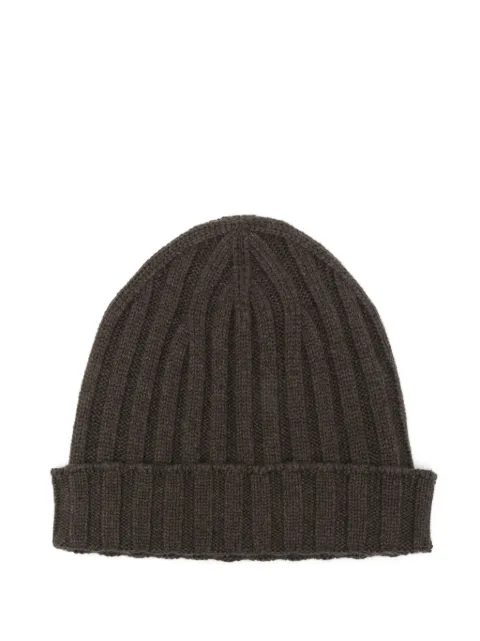 Filippo De Laurentiis gorro de cachemira en tejido de canalé