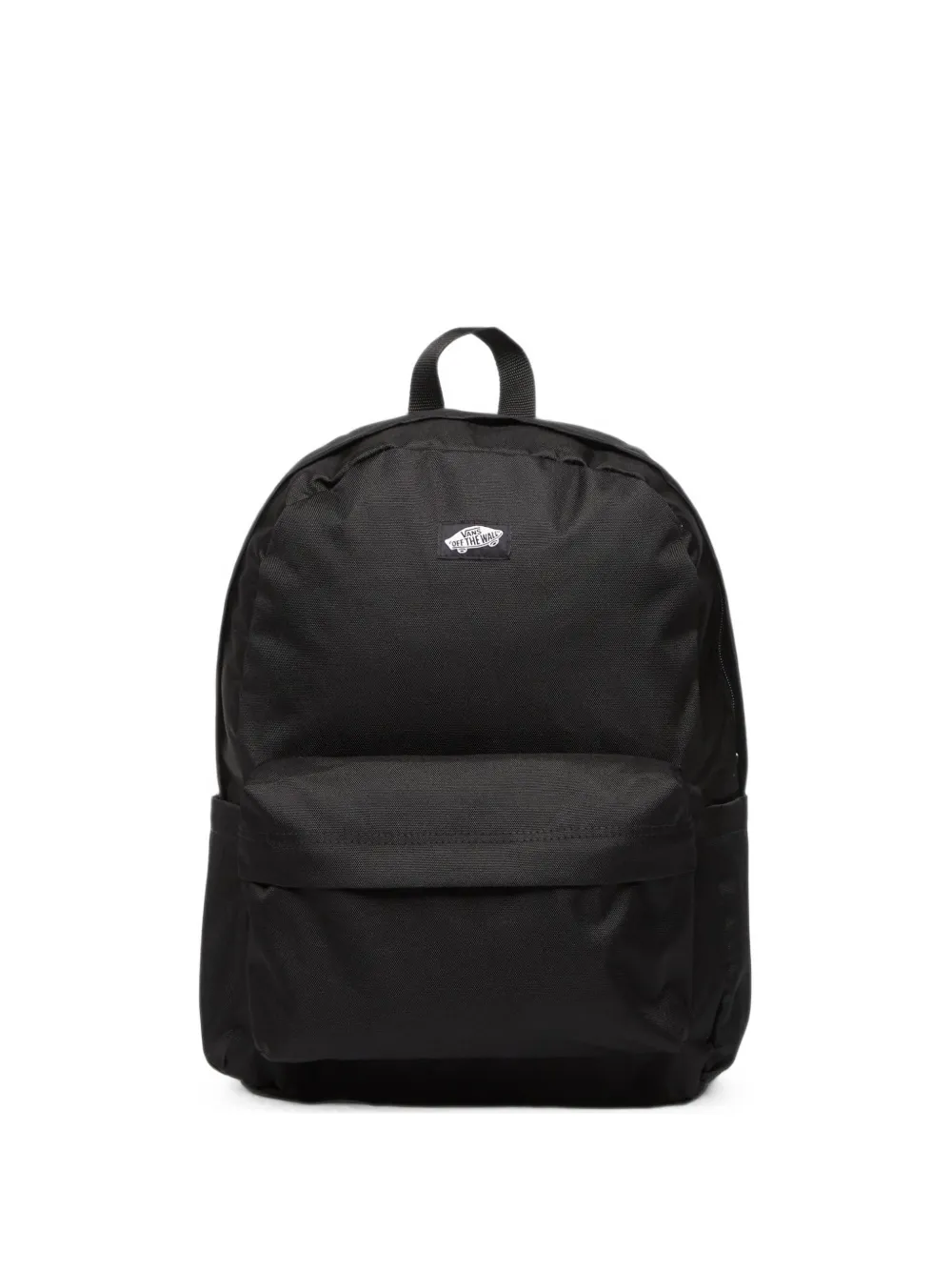 Vans logo-patch textured-canvas backpack - Nero