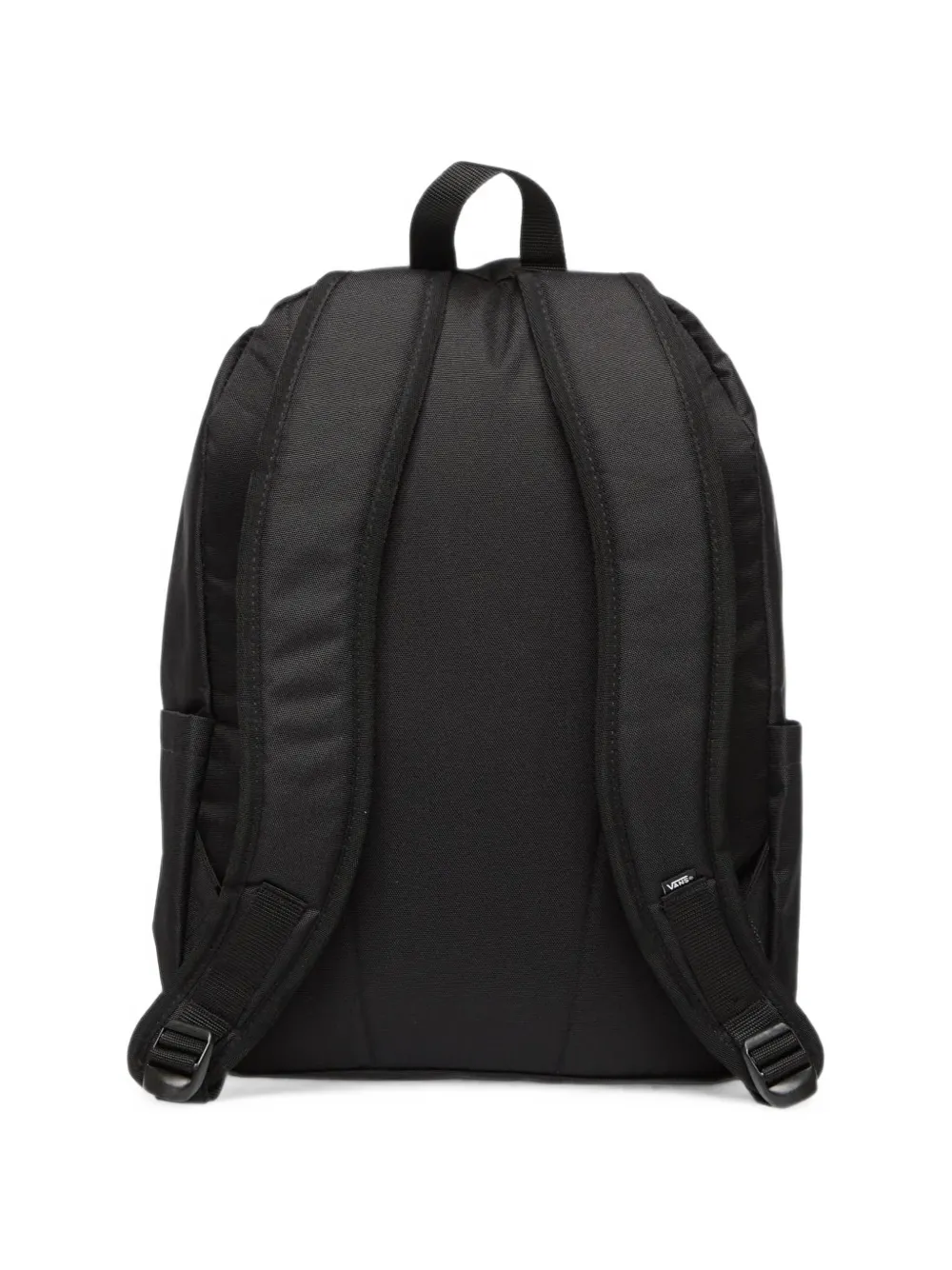 Vans Canvas rugzak met logo-patch en textuur Zwart