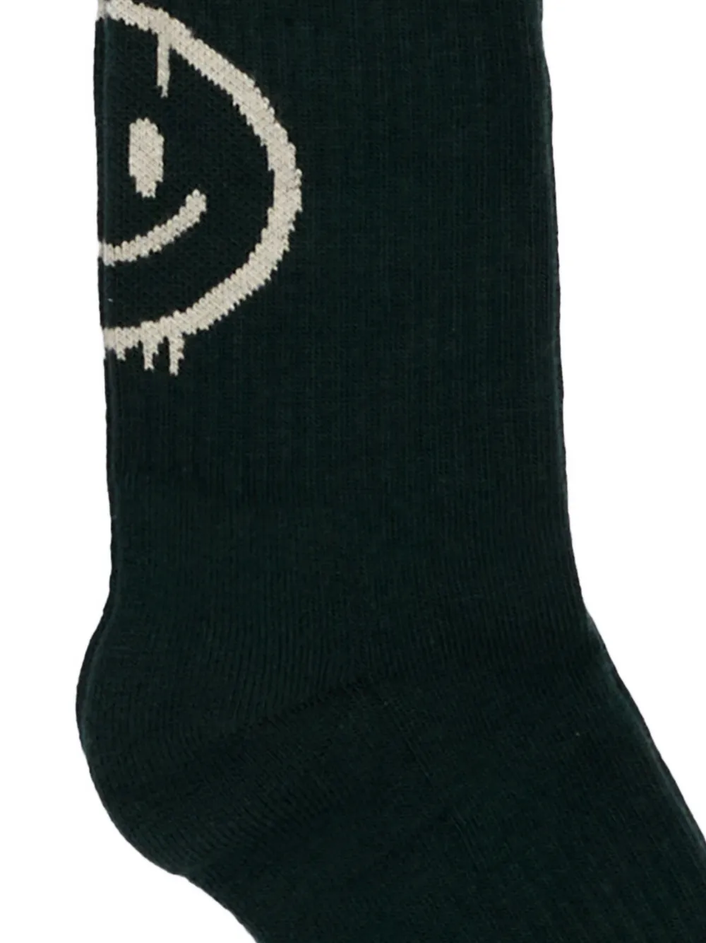 Molo Sokken met smiley-print Zwart