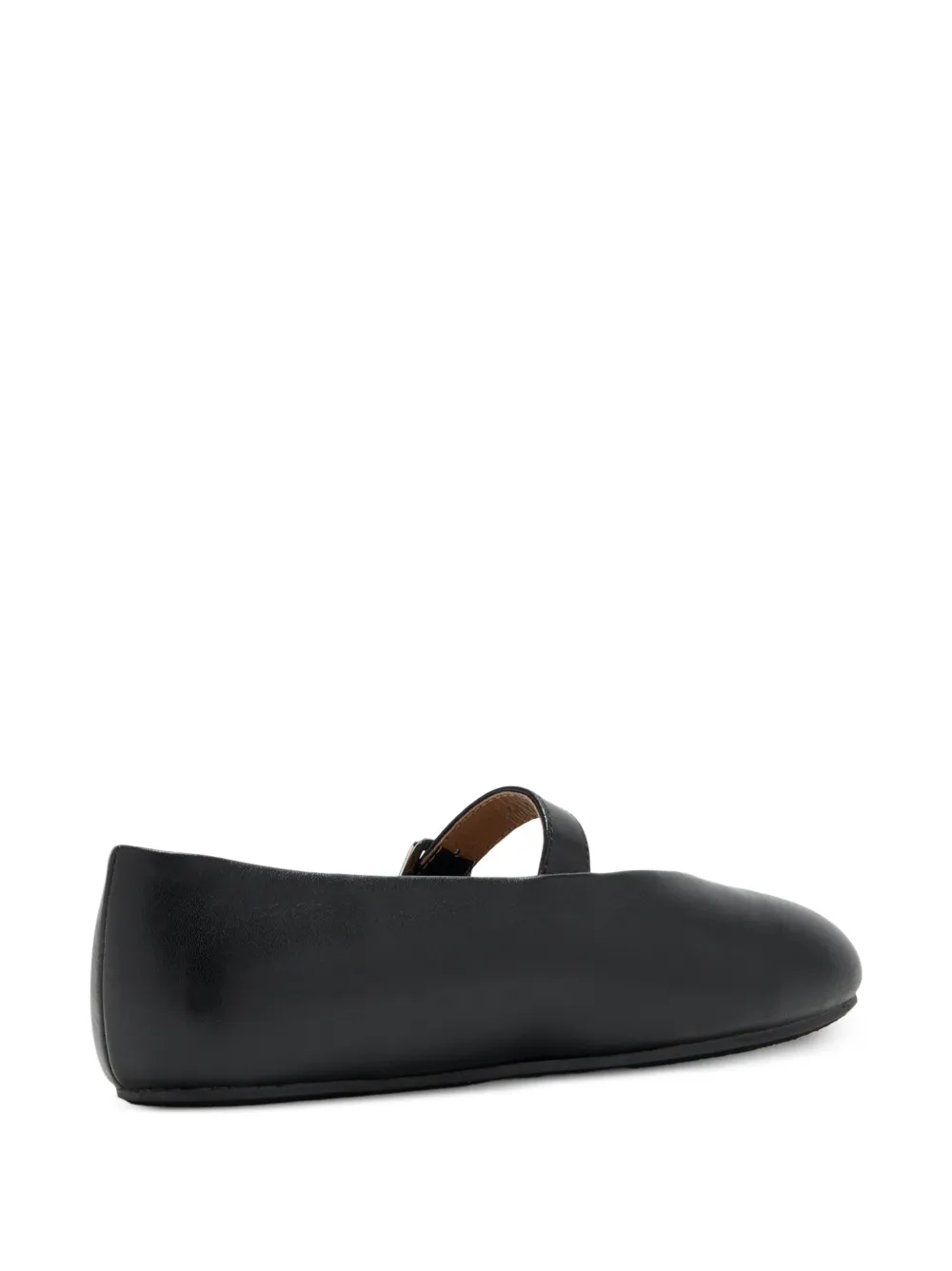 Age of Innocence Sydney buckle-strap ballet flats Zwart