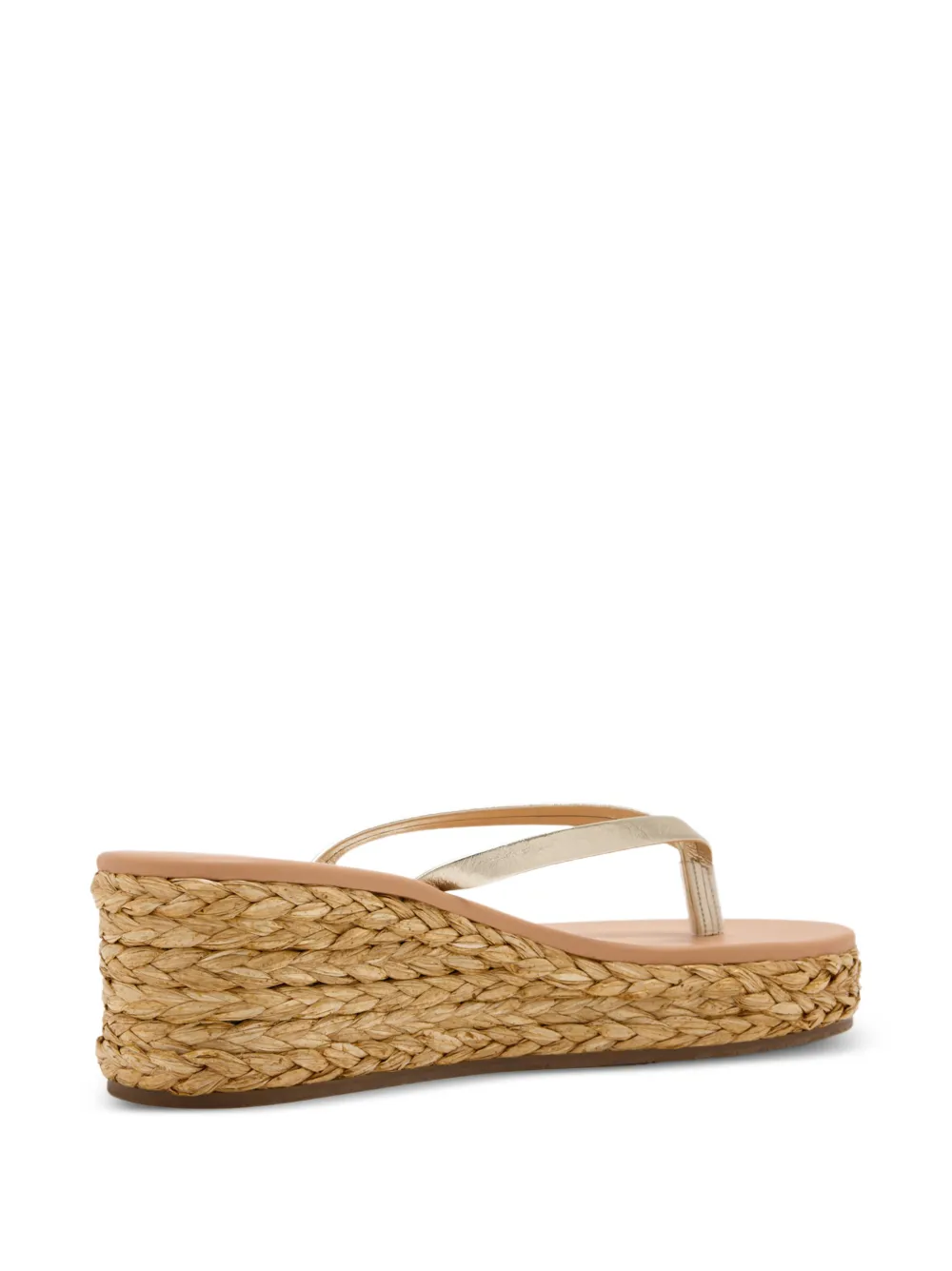 Ancient Greek Sandals Saionara low-wedge sandals Goud