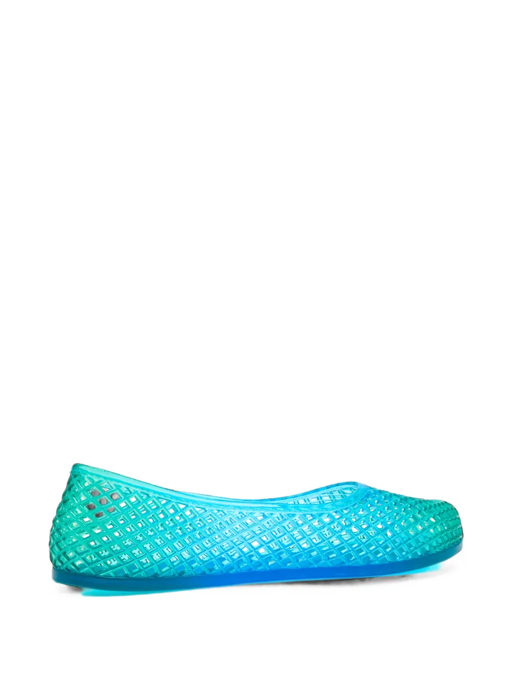 Ancient Greek Sandals Iro lattice ballet flats Blauw